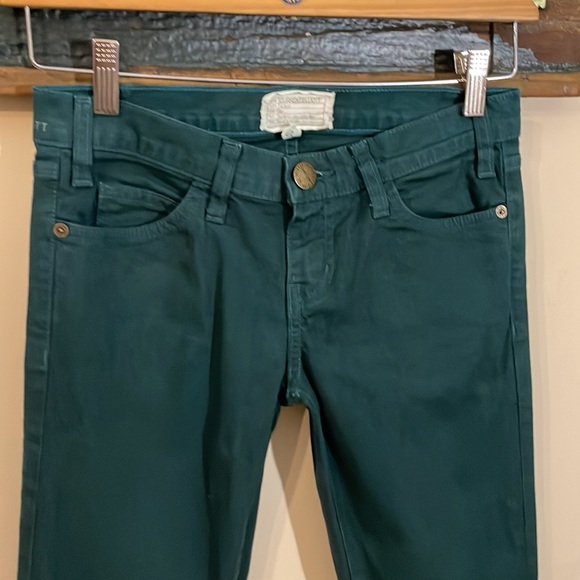 Current Elliot The Skinny Ankle Atlantic Coated Jeans - Picture 7 of 14